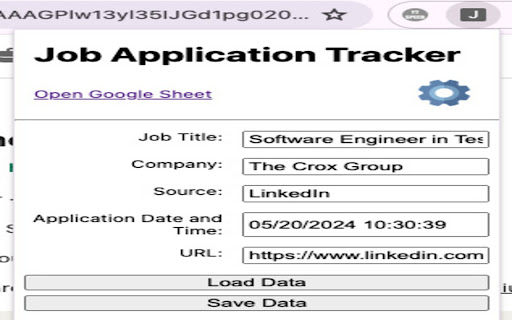 JobApplicationTrakr from Chrome web store to be run with OffiDocs Chromium online JobApplicationTrakr from Chrome web store to be run with OffiDocs Chromium online