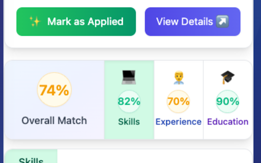 JobMaxxing Extension from Chrome web store to be run with OffiDocs Chromium online JobMaxxing Extension from Chrome web store to be run with OffiDocs Chromium online