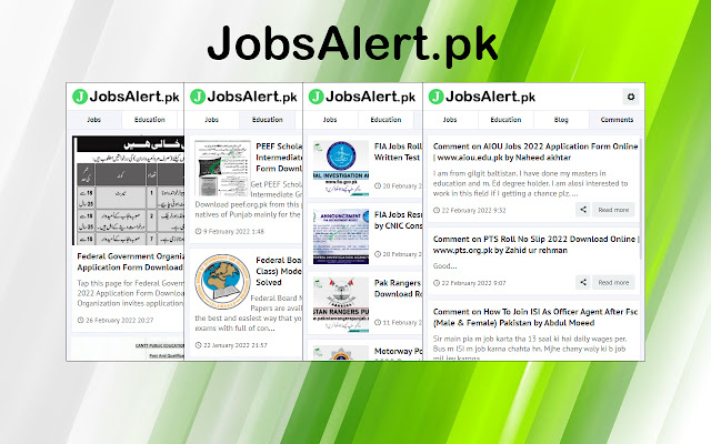 JobsAlert.pk from Chrome web store to be run with OffiDocs Chromium online JobsAlert.pk from Chrome web store to be run with OffiDocs Chromium online