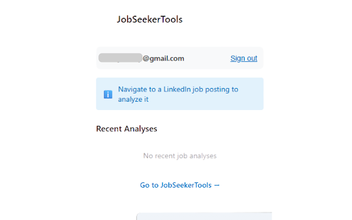 JobSeekerTools LinkedIn Assistant from Chrome web store to be run with OffiDocs Chromium online JobSeekerTools LinkedIn Assistant from Chrome web store to be run with OffiDocs Chromium online