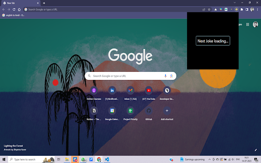Jokester from Chrome web store to be run with OffiDocs Chromium online Jokester from Chrome web store to be run with OffiDocs Chromium online