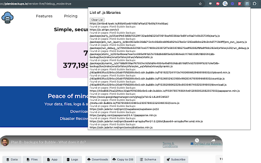 JS Library Lister from Chrome web store to be run with OffiDocs Chromium online JS Library Lister from Chrome web store to be run with OffiDocs Chromium online