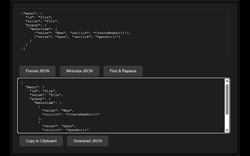 JSONBeautifyinator from Chrome web store to be run with OffiDocs Chromium online JSONBeautifyinator from Chrome web store to be run with OffiDocs Chromium online
