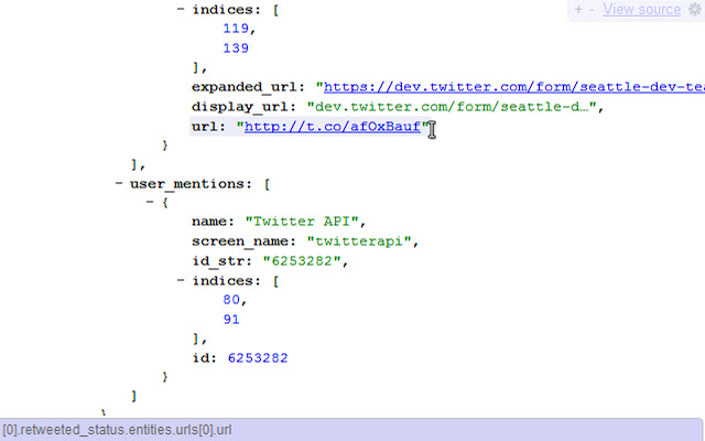 JSONVue from Chrome web store to be run with OffiDocs Chromium online JSONVue from Chrome web store to be run with OffiDocs Chromium online