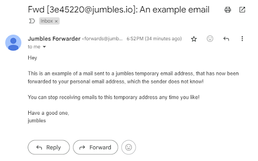 Jumbles Forwarder: Easy Disposable Emails from Chrome web store to be run with OffiDocs Chromium online Jumbles Forwarder: Easy Disposable Emails from Chrome web store to be run with OffiDocs Chromium online