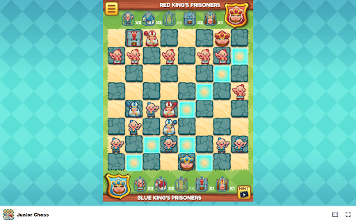 Junior Chess Will your king come out on top? from Chrome web store to be run with OffiDocs Chromium online Junior Chess Will your king come out on top? from Chrome web store to be run with OffiDocs Chromium online