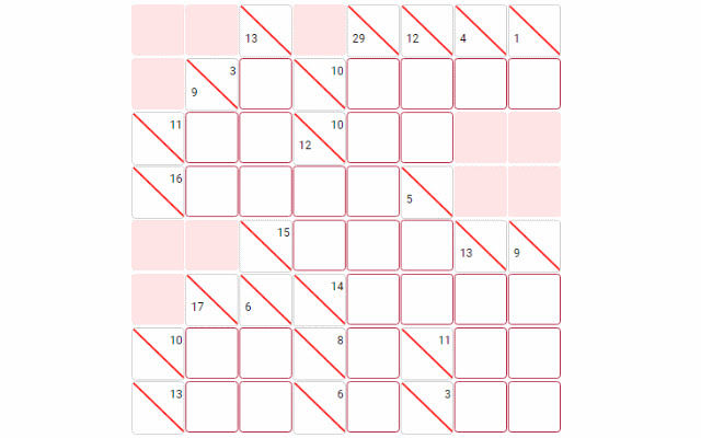 Kakuro (Cross Sums) from Chrome web store to be run with OffiDocs Chromium online Kakuro (Cross Sums) from Chrome web store to be run with OffiDocs Chromium online