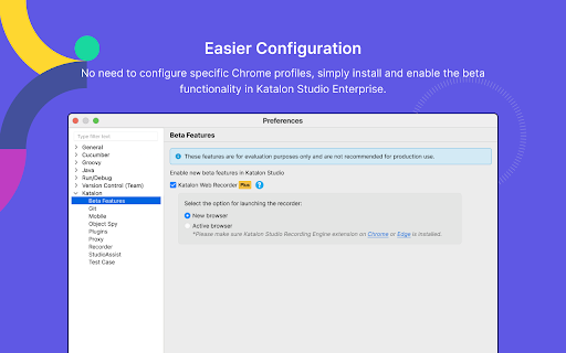 Katalon Studio Recording Engine from Chrome web store to be run with OffiDocs Chromium online Katalon Studio Recording Engine from Chrome web store to be run with OffiDocs Chromium online