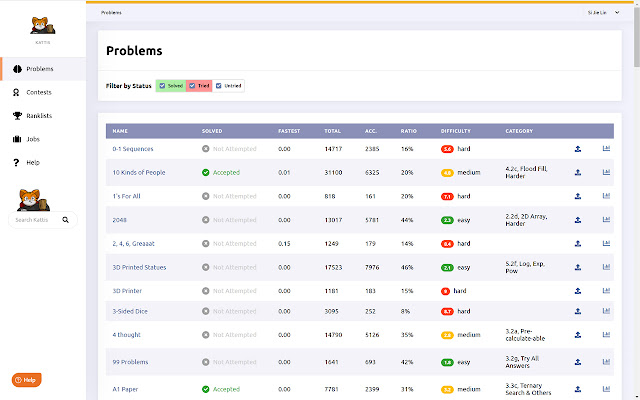 Kattis Hint Giver from Chrome web store to be run with OffiDocs Chromium online Kattis Hint Giver from Chrome web store to be run with OffiDocs Chromium online