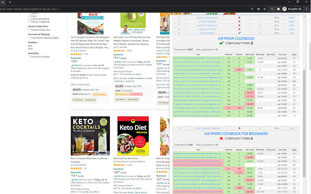 KDP Miner from Chrome web store to be run with OffiDocs Chromium online KDP Miner from Chrome web store to be run with OffiDocs Chromium online