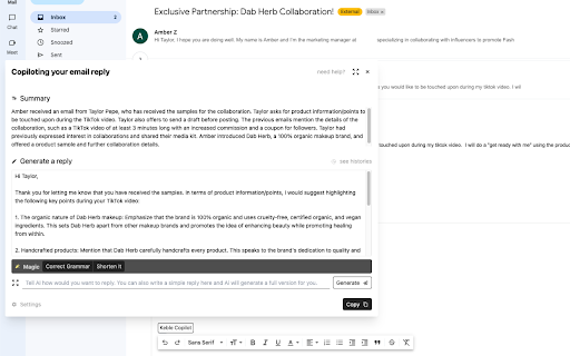 Keble | Email Assistant from Chrome web store to be run with OffiDocs Chromium online Keble | Email Assistant from Chrome web store to be run with OffiDocs Chromium online