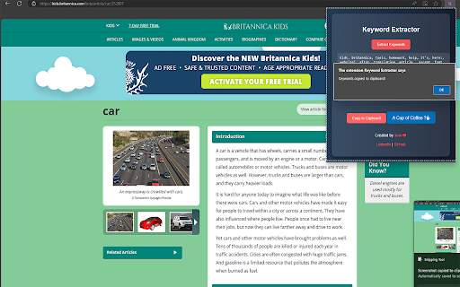 Keyword Extractor from Chrome web store to be run with OffiDocs Chromium online Keyword Extractor from Chrome web store to be run with OffiDocs Chromium online
