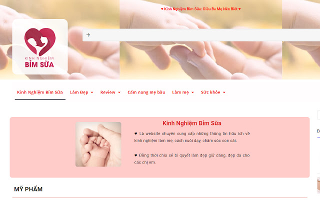 Kinh nghiệm bỉm sữa from Chrome web store to be run with OffiDocs Chromium online Kinh nghiệm bỉm sữa from Chrome web store to be run with OffiDocs Chromium online