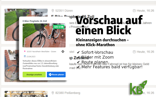 Kleinanzeigen Boost from Chrome web store to be run with OffiDocs Chromium online Kleinanzeigen Boost from Chrome web store to be run with OffiDocs Chromium online