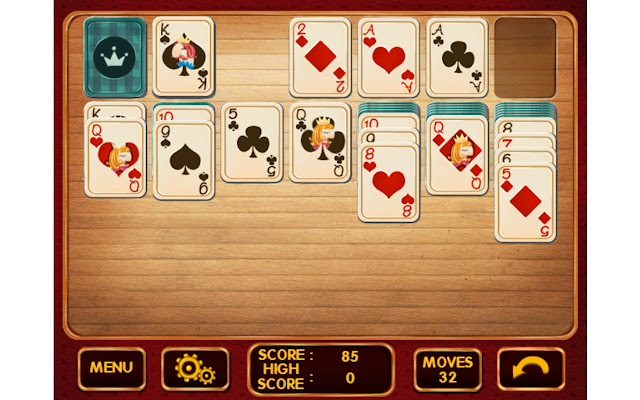 Klondike Solitaire from Chrome web store to be run with OffiDocs Chromium online Klondike Solitaire from Chrome web store to be run with OffiDocs Chromium online