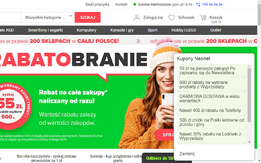 KotRabatowy.pl Łowca Kuponów from Chrome web store to be run with OffiDocs Chromium online KotRabatowy.pl Łowca Kuponów from Chrome web store to be run with OffiDocs Chromium online