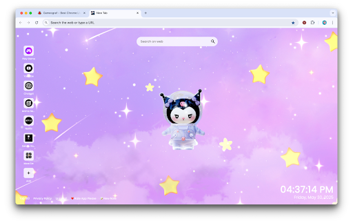 Kuromi Live Wallpaper from Chrome web store to be run with OffiDocs Chromium online Kuromi Live Wallpaper from Chrome web store to be run with OffiDocs Chromium online
