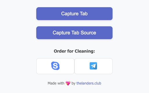 Landing Page Ripper from Chrome web store to be run with OffiDocs Chromium online Landing Page Ripper from Chrome web store to be run with OffiDocs Chromium online