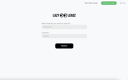lazyleadz from Chrome web store to be run with OffiDocs Chromium online lazyleadz from Chrome web store to be run with OffiDocs Chromium online