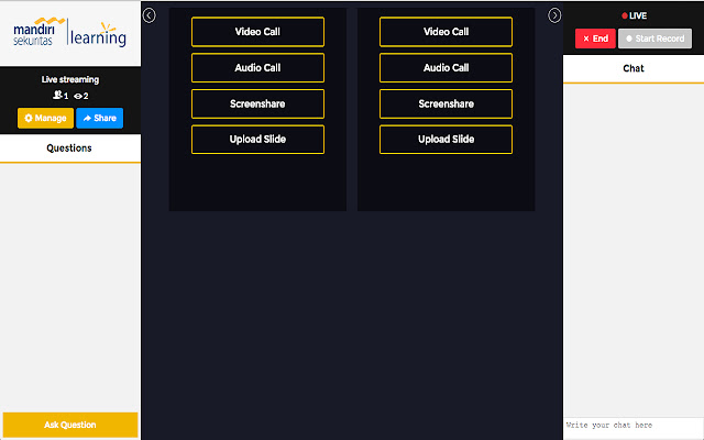 Learning MOST Screen Sharing from Chrome web store to be run with OffiDocs Chromium online Learning MOST Screen Sharing from Chrome web store to be run with OffiDocs Chromium online