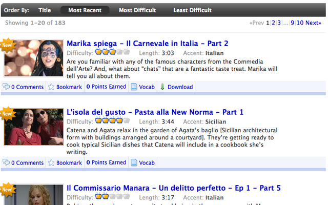 Learn Italian with Yabla from Chrome web store to be run with OffiDocs Chromium online Learn Italian with Yabla from Chrome web store to be run with OffiDocs Chromium online