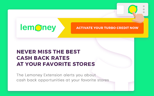 Lemoney Cash Back from Chrome web store to be run with OffiDocs Chromium online Lemoney Cash Back from Chrome web store to be run with OffiDocs Chromium online