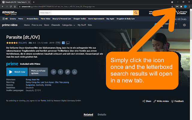 Letterboxd Searcher from Chrome web store to be run with OffiDocs Chromium online Letterboxd Searcher from Chrome web store to be run with OffiDocs Chromium online