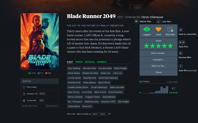 Letterboxd Shortcuts from Chrome web store to be run with OffiDocs Chromium online Letterboxd Shortcuts from Chrome web store to be run with OffiDocs Chromium online