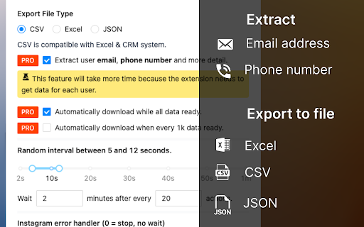 LikeFox Export IG Likes (Email) from Chrome web store to be run with OffiDocs Chromium online LikeFox Export IG Likes (Email) from Chrome web store to be run with OffiDocs Chromium online