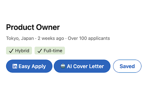 LinkedIn Cover Letter Assistant from Chrome web store to be run with OffiDocs Chromium online LinkedIn Cover Letter Assistant from Chrome web store to be run with OffiDocs Chromium online
