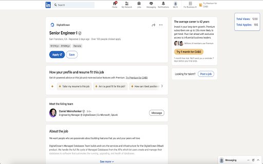 LinkedIn Job Stats Viewer from Chrome web store to be run with OffiDocs Chromium online LinkedIn Job Stats Viewer from Chrome web store to be run with OffiDocs Chromium online