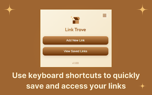 Link Trove from Chrome web store to be run with OffiDocs Chromium online Link Trove from Chrome web store to be run with OffiDocs Chromium online