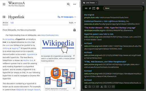 Link Viewer from Chrome web store to be run with OffiDocs Chromium online Link Viewer from Chrome web store to be run with OffiDocs Chromium online