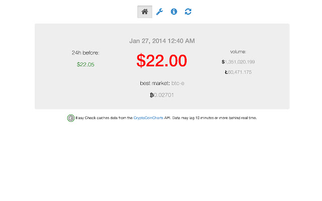 Litecoin Easy Check from Chrome web store to be run with OffiDocs Chromium online Litecoin Easy Check from Chrome web store to be run with OffiDocs Chromium online