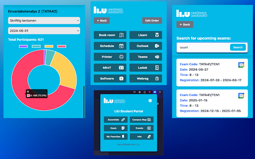 LiU Student Portal from Chrome web store to be run with OffiDocs Chromium online LiU Student Portal from Chrome web store to be run with OffiDocs Chromium online