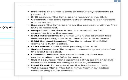 LoadSense Page Load Test Tool from Chrome web store to be run with OffiDocs Chromium online LoadSense Page Load Test Tool from Chrome web store to be run with OffiDocs Chromium online