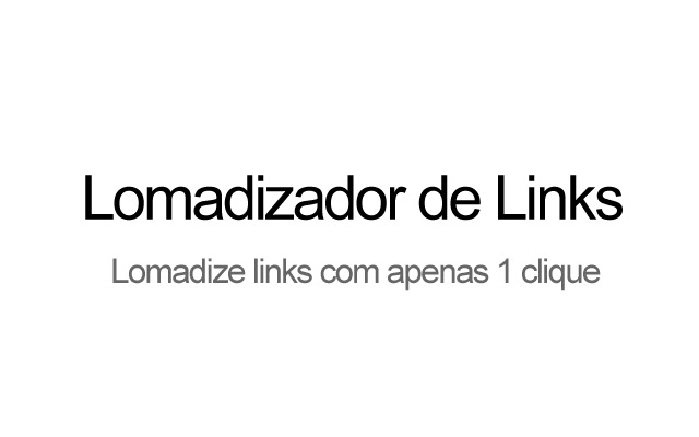 Lomadizador de links from Chrome web store to be run with OffiDocs Chromium online Lomadizador de links from Chrome web store to be run with OffiDocs Chromium online