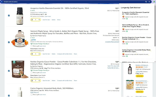 Longevity Cart Advisor from Chrome web store to be run with OffiDocs Chromium online Longevity Cart Advisor from Chrome web store to be run with OffiDocs Chromium online