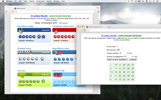 Lottery Results from Chrome web store to be run with OffiDocs Chromium online Lottery Results from Chrome web store to be run with OffiDocs Chromium online