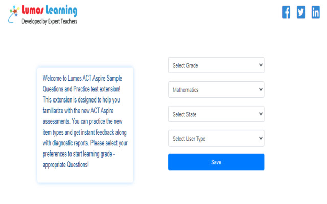 Lumos Learning NYST Practice Tests from Chrome web store to be run with OffiDocs Chromium online Lumos Learning NYST Practice Tests from Chrome web store to be run with OffiDocs Chromium online