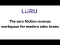Luru: Revenue Workspace for Sales teams from Chrome web store to be run with OffiDocs Chromium online Luru: Revenue Workspace for Sales teams from Chrome web store to be run with OffiDocs Chromium online