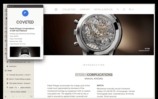 Luxury Watch Info: Coveted Watches from Chrome web store to be run with OffiDocs Chromium online Luxury Watch Info: Coveted Watches from Chrome web store to be run with OffiDocs Chromium online