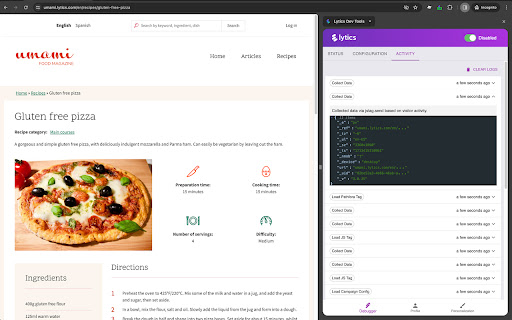 Lytics Dev Tools from Chrome web store to be run with OffiDocs Chromium online Lytics Dev Tools from Chrome web store to be run with OffiDocs Chromium online