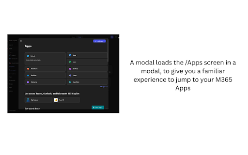 M365 Waffle Menu from Chrome web store to be run with OffiDocs Chromium online M365 Waffle Menu from Chrome web store to be run with OffiDocs Chromium online