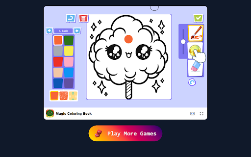 Magic Coloring Book Game in Browser Free Offline available from Chrome web store to be run with OffiDocs Chromium online Magic Coloring Book Game in Browser Free Offline available from Chrome web store to be run with OffiDocs Chromium online