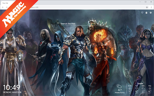 Magic The Gathering New Tab from Chrome web store to be run with OffiDocs Chromium online Magic The Gathering New Tab from Chrome web store to be run with OffiDocs Chromium online