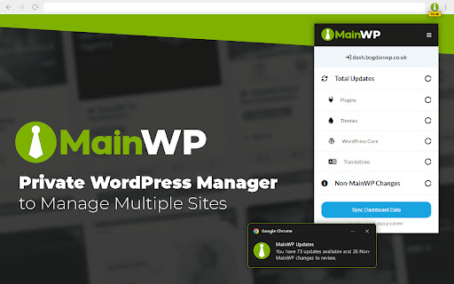 MainWP Browser Extension from Chrome web store to be run with OffiDocs Chromium online MainWP Browser Extension from Chrome web store to be run with OffiDocs Chromium online