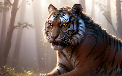 Majestic Tiger in Misty Dawn from Chrome web store to be run with OffiDocs Chromium online Majestic Tiger in Misty Dawn from Chrome web store to be run with OffiDocs Chromium online