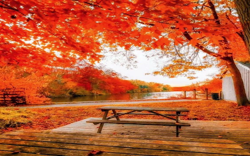 Maple leaf lake wallpaper from Chrome web store to be run with OffiDocs Chromium online Maple leaf lake wallpaper from Chrome web store to be run with OffiDocs Chromium online