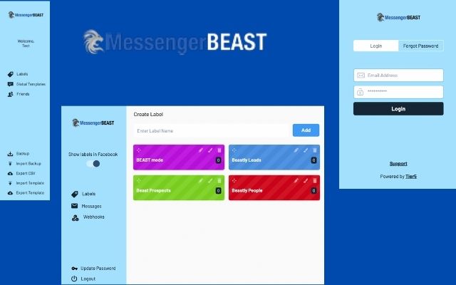 MessengerBEAST from Chrome web store to be run with OffiDocs Chromium online MessengerBEAST from Chrome web store to be run with OffiDocs Chromium online